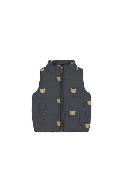 Rudi Puffer Vest - Bobbie Bears Shadow