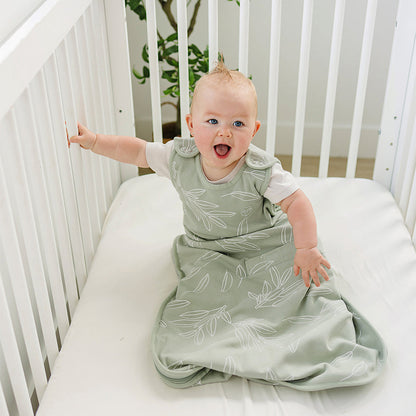 4 Season® Ultimate Baby Sleep Bag, Merino Wool & Organic Cotton, Sage
