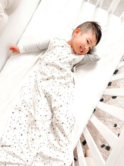 4 Season® Ultimate Baby Sleep Bag, Merino Wool & Organic Cotton, Star White