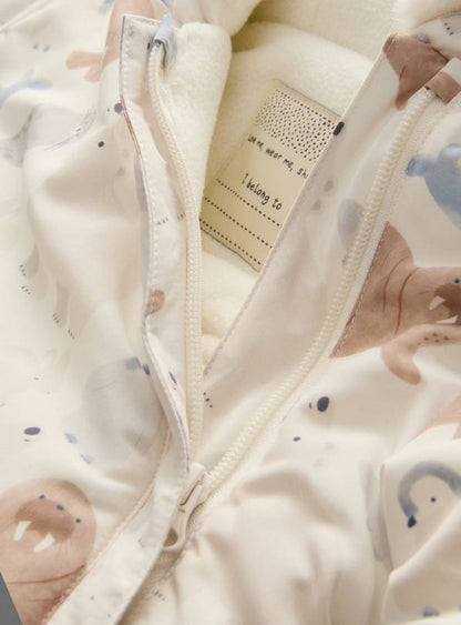 Arctic Animal Printed Heavyweight Snowsuit